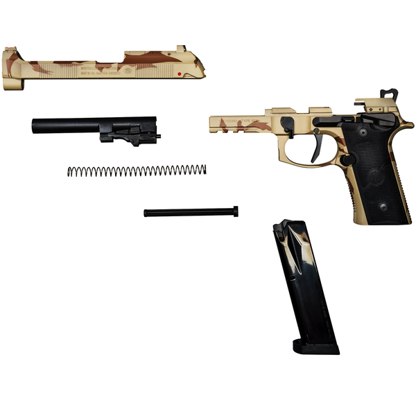 Pistole Beretta 92XI Desert DPM 9mm Para  - Limited Edition Foreign Combat Series, Bild 9